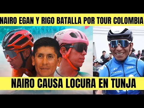 Nairo Quintana CAUSA LOCURA EN PRESENTACION DE TOUR COLOMBIA HABLAN