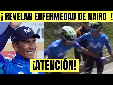 Nairo Quintana SE CONOCE QUE AFECTA AL CORREDOR DEL MOVISTAR