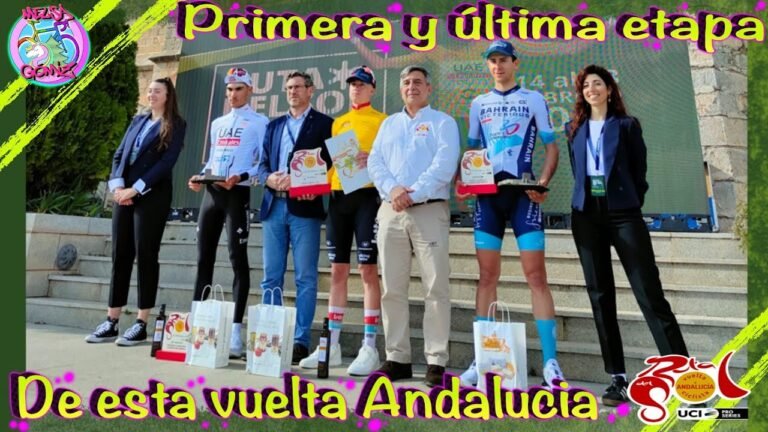 Primera y ultima etapa de esta Vuelta Andalucia Melisa