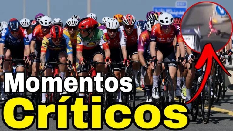 Resumen Etapa 2 Uae Tour Femenino 2024 Susto en