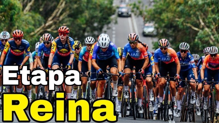 Resumen Etapa 3 Santos Tour Down Under Femenino 2024