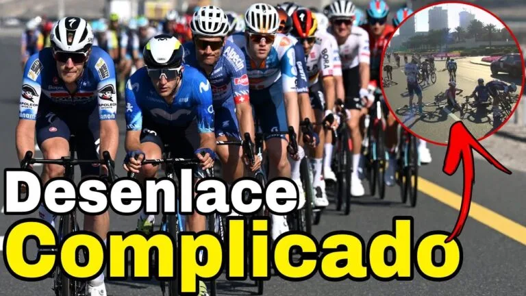 Resumen Etapa 4 Uae Tour 2024 Final con Problemas