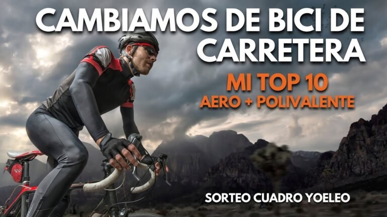 TOP 10 BICICLETAS CARRETERA 2024 AERODINAMICAS Y POLIVALENTES 6000E