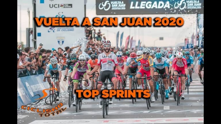 TOP 5 SPRINTS VUELTA A SAN JUAN 2020 Ciclismo