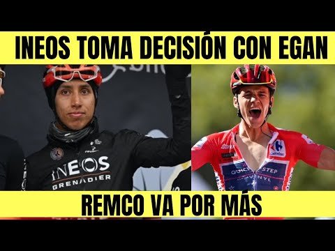Egan Bernal INEOS TOMA DECISION IMPORTANTE CON EL COLOMBIANO