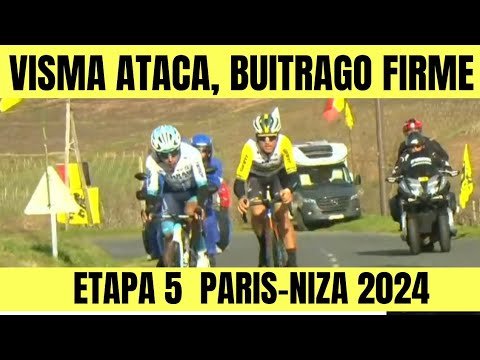 RESUMEN ETAPA 5 PARIS NIZA 2024 Santiago BUITRAGO FIRME EL