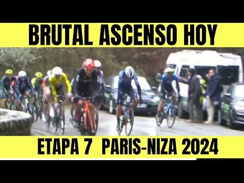 RESUMEN ETAPA 7 PARIS NIZA 2024 BRUTAL ASCENSO HOY BERNAL