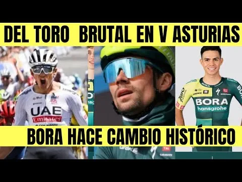 ISAAC DEL TORO BRUTAL CARRERA ETAPA 1 VUELTA A ATURIAS