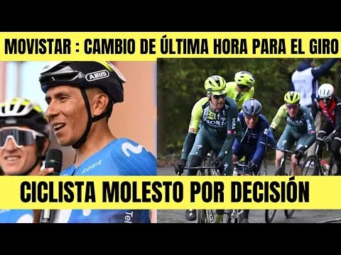 MOVISTAR HACE CAMBIO DE ULTIMA HORA PARA EL GIRO ¿