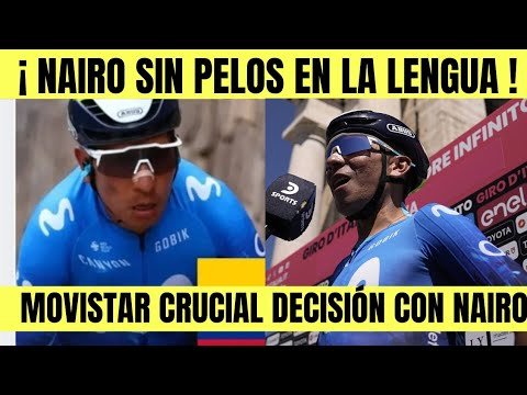 Nairo Quintana SE DESTAPO TRAS EL GIRO MOVISTAR TOMA CRUCIAL
