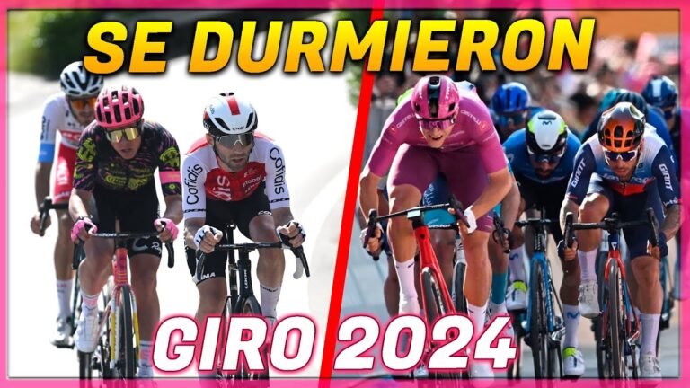 Resumen Etapa 5 Giro de Italia 2024 SORPRESA a