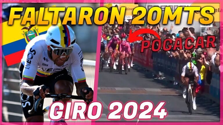 Resumen Etapa 9 Giro De Italia 2024 EL FINAL