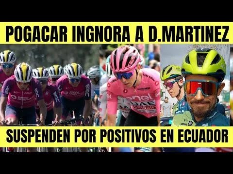 Tadej Pogacar FUERTES PALABRAS A SUS RIVALES DEL GIRO