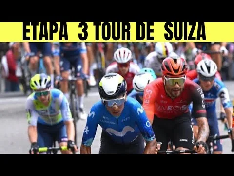 3 ETAPA TOUR DE SUIZA 2024 NAIRO Quintana EGAN Bernal Richard CARAPAZ 16 3 ETAPA TOUR DE SUIZA 2024 NAIRO Quintana EGAN Bernal