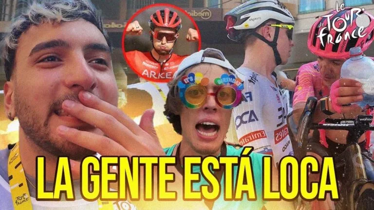 ASI SE VE LA FIESTA DEL TOUR DE FRANCE DESDE