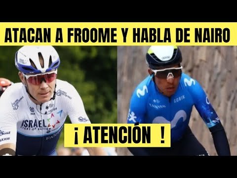 Nairo Quintana Chris FROOME RECIBE DURO ATAQUE Y EL BRITANICO