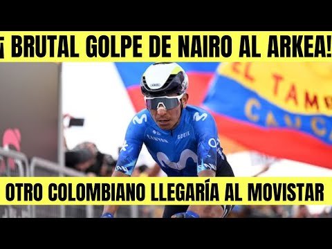 Nairo Quintana LE DA UN BRUTAL GOLPE AL ARKEA ¿