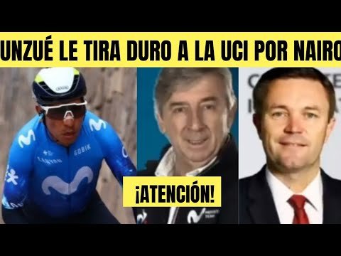 Nairo Quintana UNZUE LE DA FUERTE A LA UCI DEFIENDE