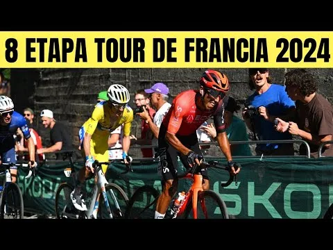 8 ETAPA TOUR DE FRANCIA 2024 EGAN Bernal Richard CARAPAZ