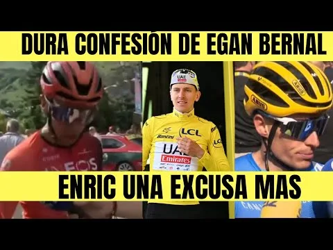 Egan Bernal DURA CONFESION EN PLENO TOUR E MAS ¿