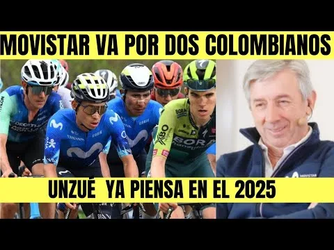 Nairo Quintana SU ESCUADRA MOVISTAR VA POR DOS COLOMBIANOS Eusebio