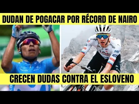 Nairo Quintana TADEJ POGACAR ROMPE SU RECORD EN EL GALIBIER