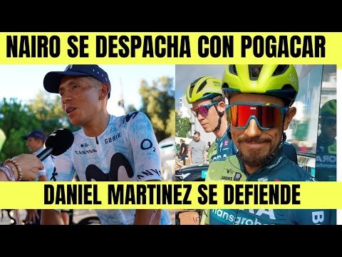 Nairo Quintana HABLO DE TADEJ POGACAR Y LA ETAPA DEL