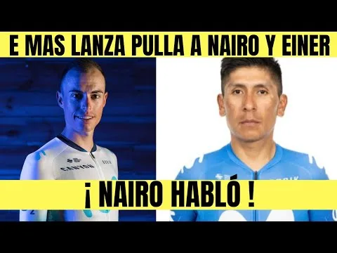 Enric MAS LANZA PULLA A Nairo Quintana y Einer Rubio