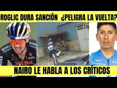 Primoz Roglic RECIBE DURA SANCION EN VUELTA A ESPANA 2024