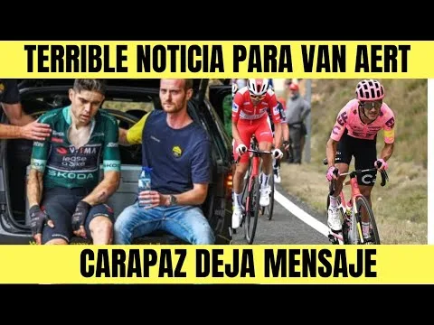 Wout Van Aert TERRIBLE NOTICIA QUE AFECTA SU FUTURO PROXIMO