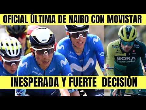 Nairo Quintana MOVISTAR CONFIRMA DECISION CON EL COLOMBIANO EN 2024