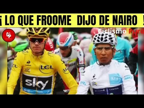 CHRIS FROOME RECIBE FUERTE CRITICA Y HABLA DEL COLOMBIANO ¿